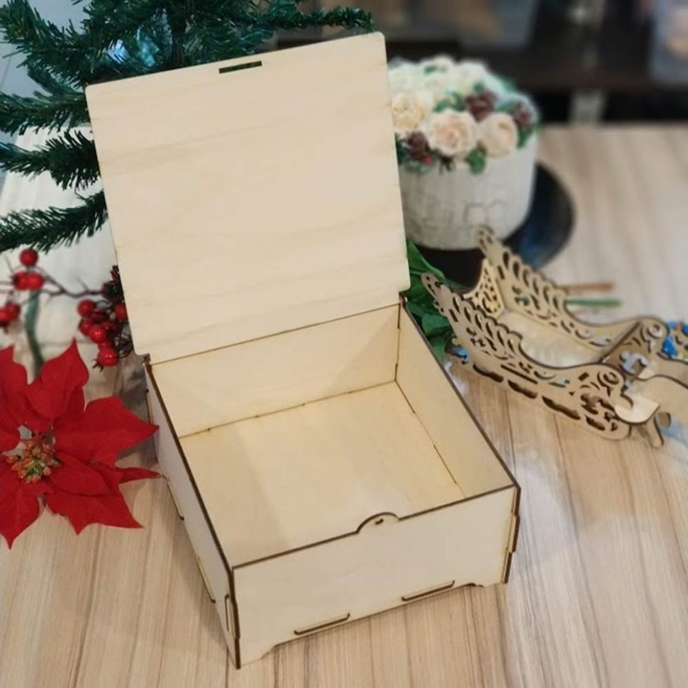 Новогодняя картонная упаковка, подарочные коробки